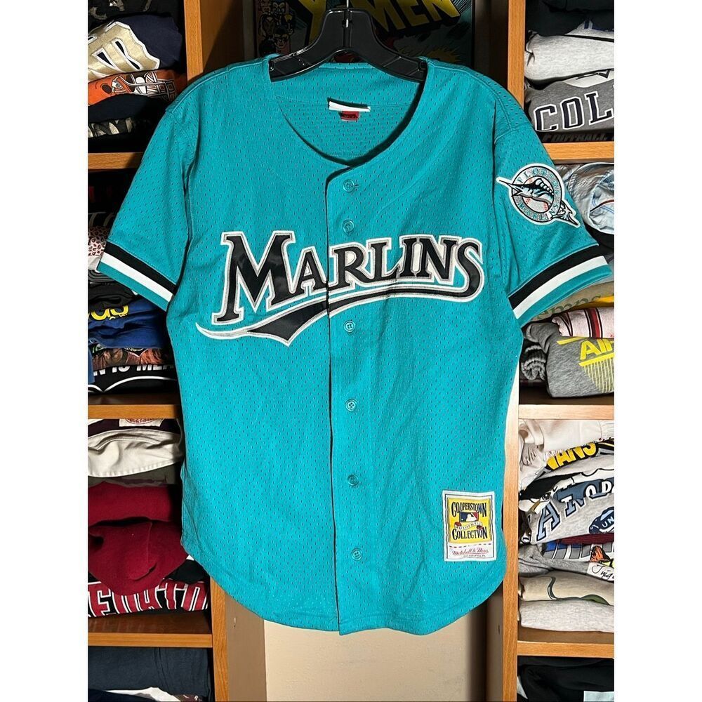 Mitchell & Ness MLB Marlins Andre Dawson Baseball Jersey